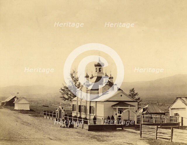 St Nicholas Church Sredne-Kariiskii Mines, 1891. Creator: Aleksei Kuznetsov.