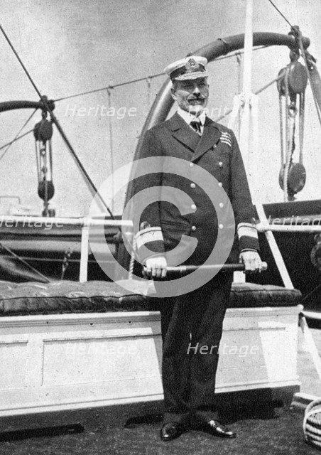 Commodore Sir Archibald Milne (1855-1938), 1908.Artist: Queen Alexandra