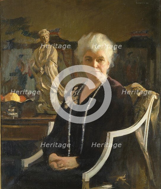 Mrs. Edmund C. Tarbell, 1933. Creator: Edmund Charles Tarbell.