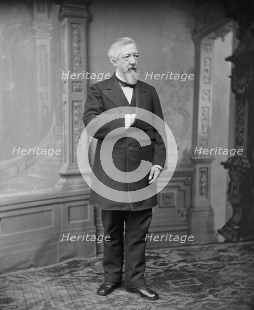 James G. Blaine of Maine, between 1865 and 1880. Creator: Unknown.