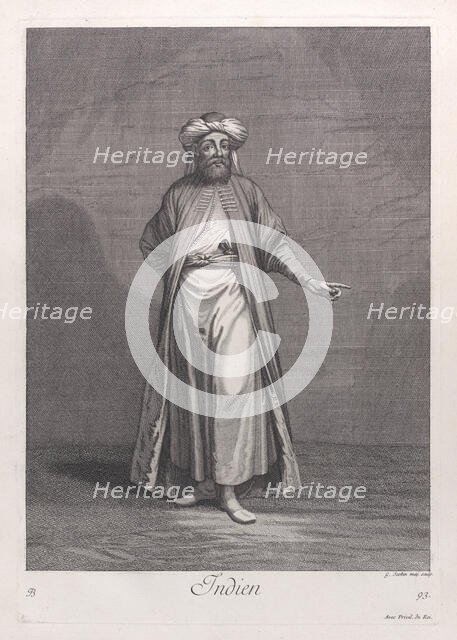 Indien, 1714-15. Creator: Unknown.