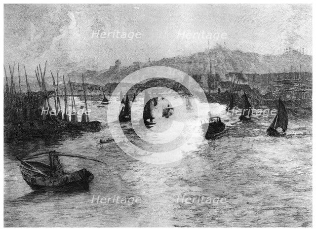 'La Corne d'Or, Constantinople', c1885-1910 (1924). Artist: Alexandre Lunois