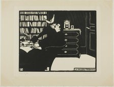 The Cogent Reason, plate four from Intimacies, 1898. Creator: Félix Vallotton.