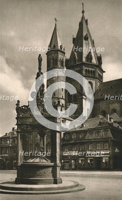 'Mainz - Cathedral Towers', 1931. Artist: Kurt Hielscher.