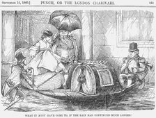 'What it Must have come to, if the Rain had continued much Longer!', 1860. Artist: Unknown