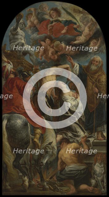 The Martyrdom of Saint Apollonia, 1628. Creator: Jacob Jordaens I.