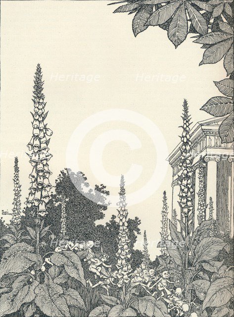 Illustration to 'A Midsummer Night's Dream', 1914, (1925). Creator: W Heath Robinson.