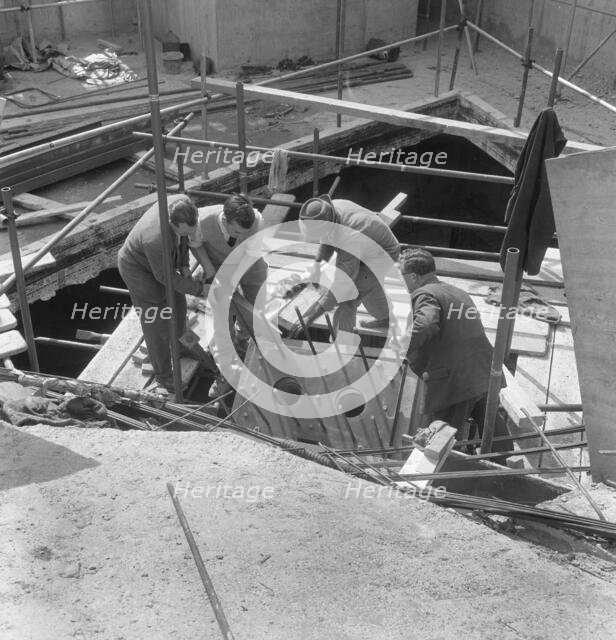 Commonwealth Institute, Kensington High Street, Kensington, London, 07/09/1961. Creator: John Laing plc.