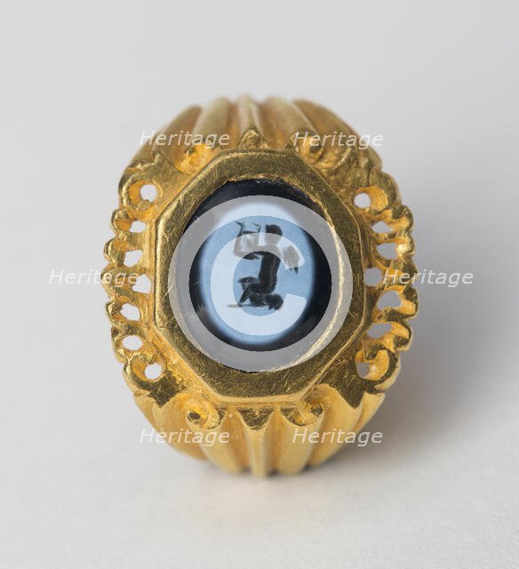 Finger Ring with Intaglio Depicting Eros, 3rd century. Creator: Unknown.