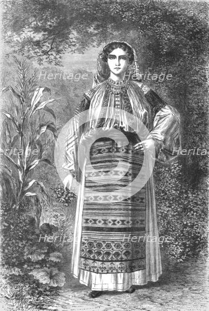 'Wallachian Peasant-Women; A Visit to the Danubian Principalities', 1875. Creator: Unknown.