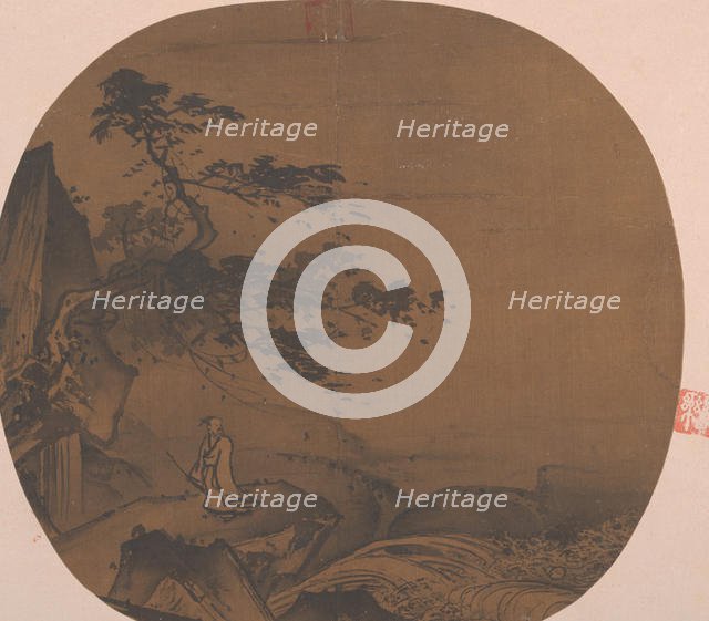 Sage under Windy Tree, 18th-19th century. Creator: Unknown.