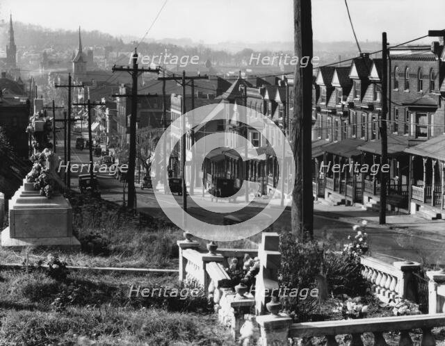 Street in Bethlehem, Pennsylvania, 1935. Creator: Walker Evans.
