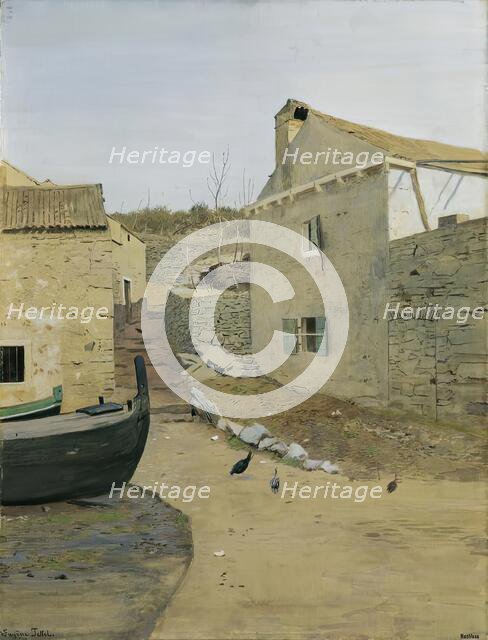 Street in Rovenska, (after 1897?). Creator: Eugen Jettel.