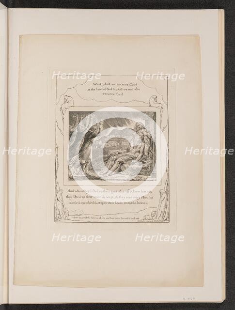 Job's Comforters, 1825. Creator: William Blake.