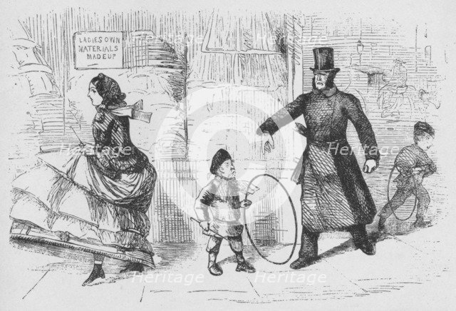'Police Cartoon in the Weekly', c1859, (1938). Artist: Unknown.