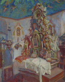 Forgotten Altar, between 1910-1914. Creator: Stanislaus Kamocki.