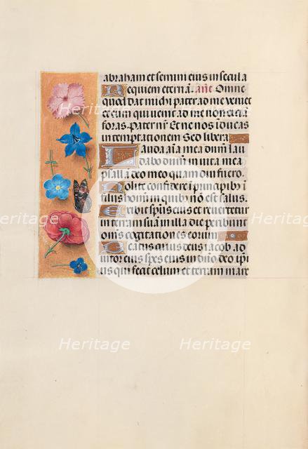 Hours of Queen Isabella the Catholic, Queen of Spain: Fol. 224v, c. 1500. Creator: Master of the First Prayerbook of Maximillian (Flemish, c. 1444-1519); Associates, and.