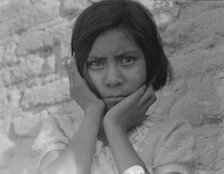 Daughter of Mexican field laborer, Near Chandler, Arizona, 1937. Creator: Dorothea Lange.