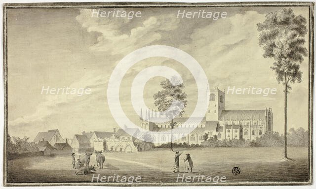 Old Abbey Church, 18th century. Creator: Ralph Bullock.