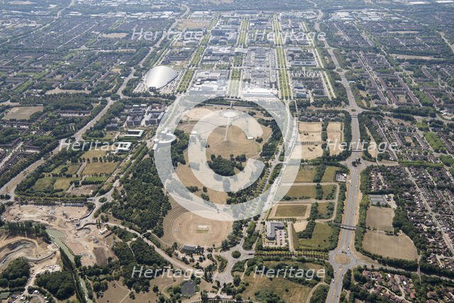 Campbell Park, Milton Keynes, 2018. Creator: Damian Grady.