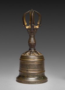 Five-pronged Vajra Bell (Gokorei), c. 1300-1333. Creator: Unknown.