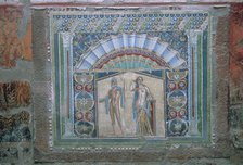 Roman mosaic of Neptune and Amphitrite, 1st century. Artist: Unknown