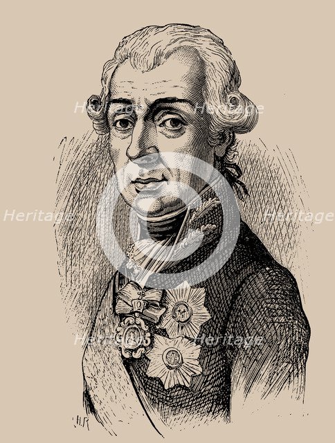 Field Marshal Prince Alexander Suvorov (1729-1800), 1889.