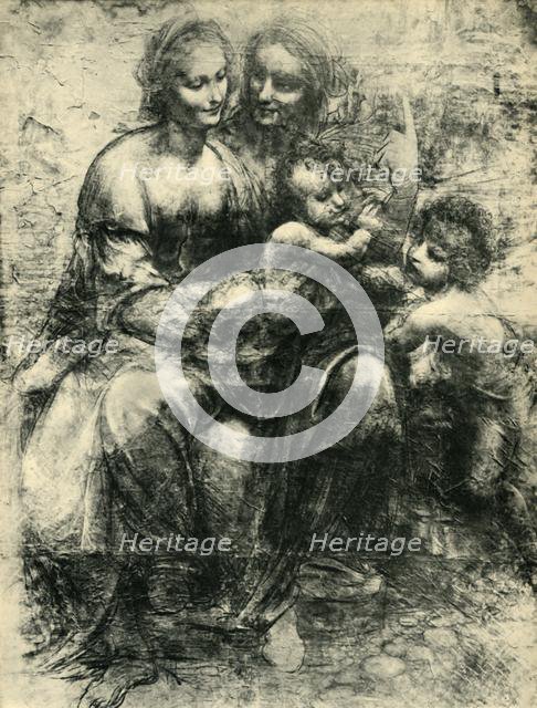 The Virgin and Child with St Anne and St John the Baptist, 1499-1500, (1943). Creator: Leonardo da Vinci.