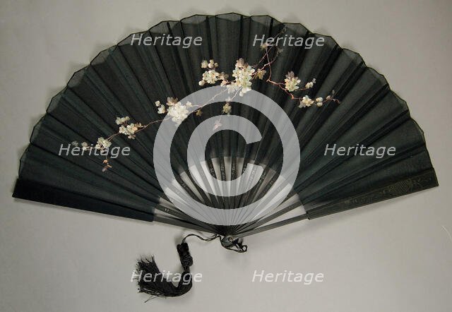 Fan, French, 1885-95. Creator: Unknown.