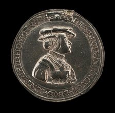 Maria of Austria, 1505-1558, Wife of Louis II, King of Hungary and Bohemia, 1522 [reverse], 1526. Creator: Unknown.