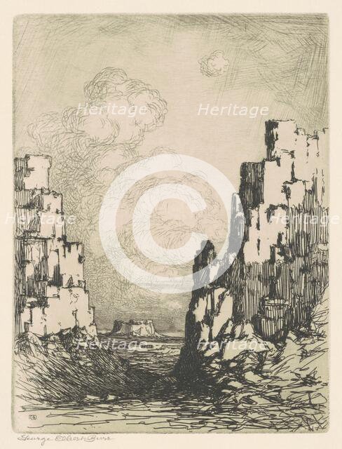 The Little Canyon, c. 1925. Creator: George Elbert Burr.