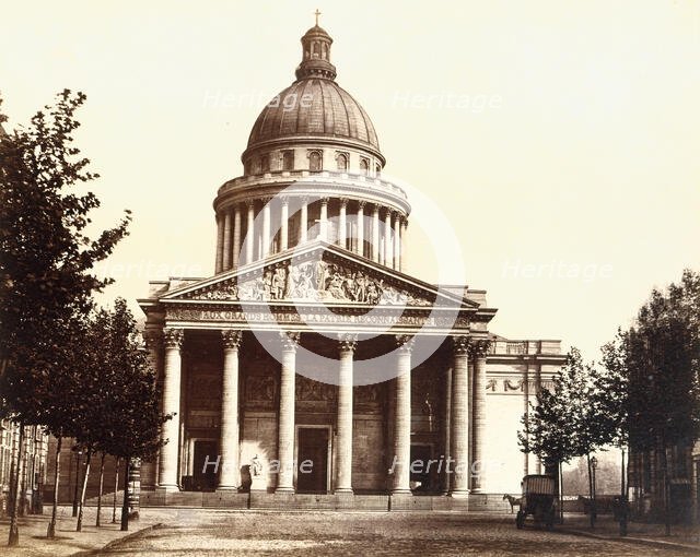 Panthéon, 1860s. Creator: Edouard Baldus.