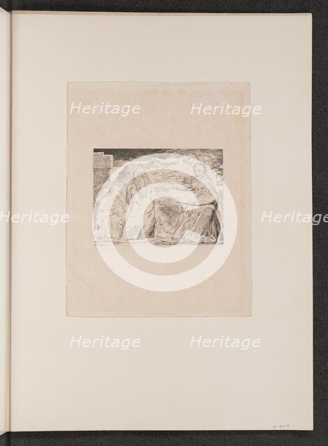 Job Rebuked by His Friends, 1825. Creator: William Blake.