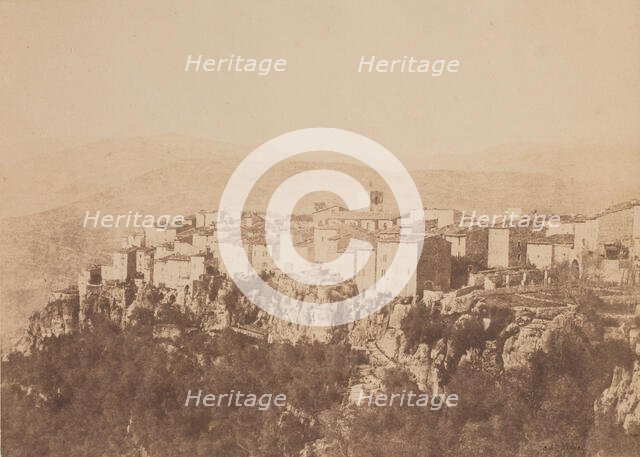 St. Cézaire-sur-Siagne, c1852. Creator: Charles Nègre.