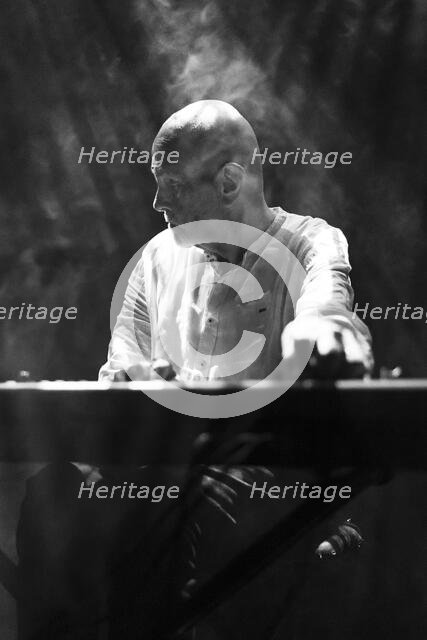 Hans-Joachim Roedelius live at the Jazz Café, London, Apr 2024. Creator: Annapaola Marchesani.