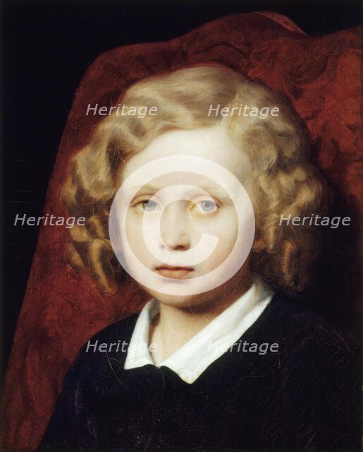 Portrait thought to be of Ary-Arnold Scheffer, c1840. Creator: Henry Scheffer.