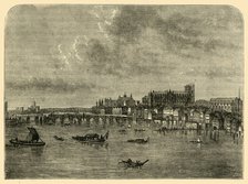 'Westminster Bridge', (1881). Creator: Unknown.