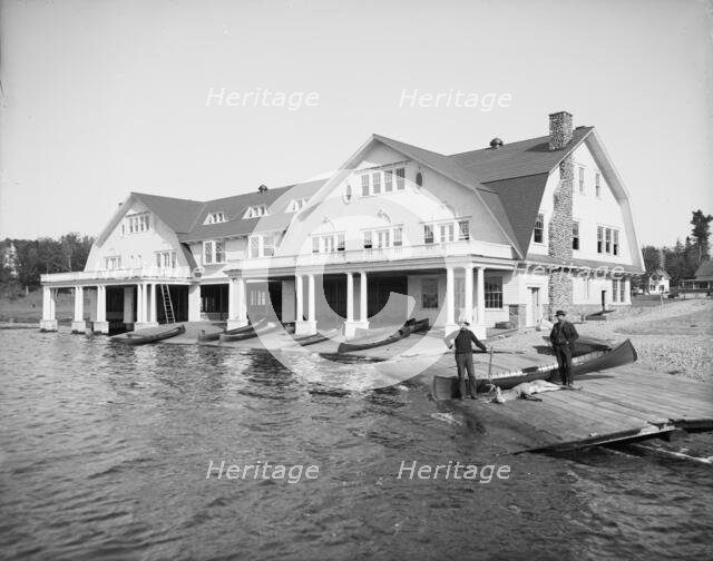 Lower St. Regis Lake, Paul Smith's Hotel, Adirondack Mts., N.Y., between 1900 and 1905. Creator: Unknown.
