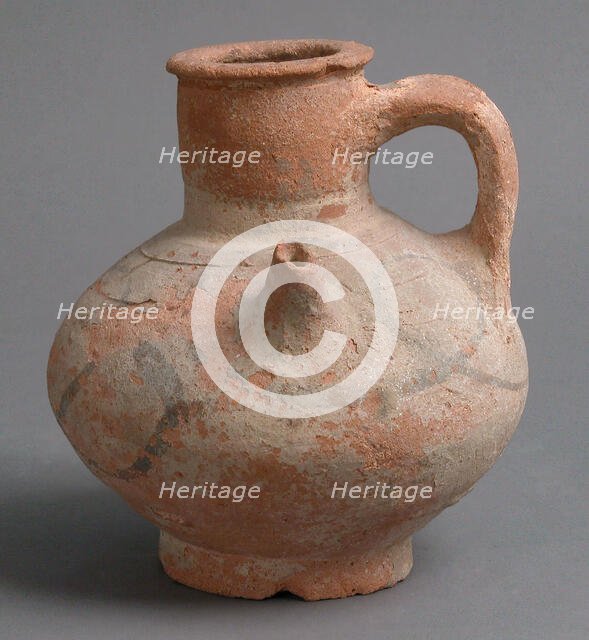 Jug, Coptic, 4th-7th century. Creator: Unknown.
