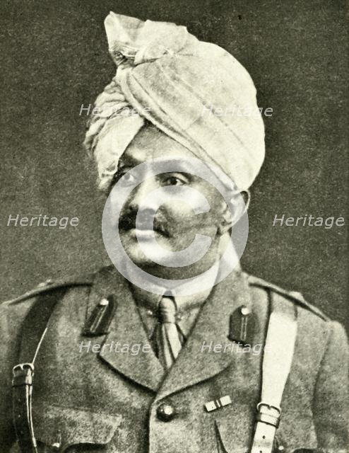 'The Jam Sahib of Nawanagar (Prince Rantjitsinhji)...', First World War, January 1915, (c1920). Creator: Vandyk.