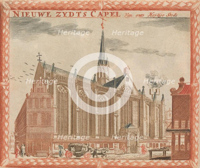 Nieuwe Zydts Capel', in: Tooneel Der Voornaamste Nederlands Huizen, En Lust Hoven, Naar T ..., n.d.. Creator: Unknown.