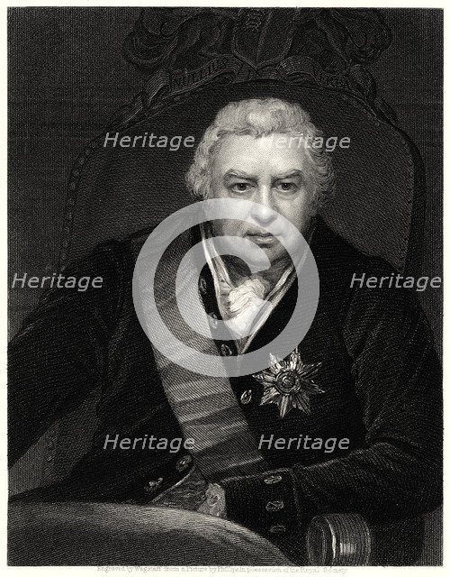 'Sir J Banks', 19th century. Artist: CE Wagstaff