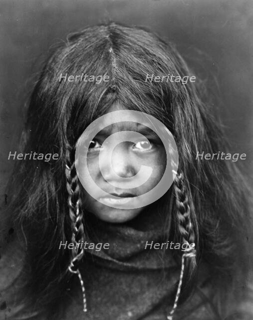 Quilcene boy, 1912, c1913. Creator: Edward Sheriff Curtis.