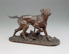 French Pointer, 1863. Creator: Pierre-Jules Mene