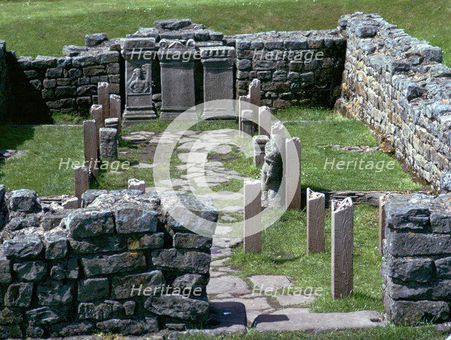 Mithra's Temple at Carrawburgh, 2nd century. Artist: Unknown