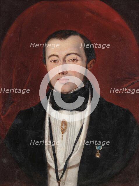 Portrait of the composer and pianist João Guilherme Bell Daddi (1813-1887). Creator: Anonymous.