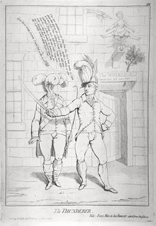 'The Thunderer', 1782. Artist: Anon