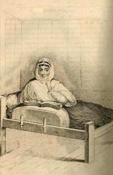 'Ann Moore, the fasting woman of Tutbury', 1822.  Creator: Robert Cooper.