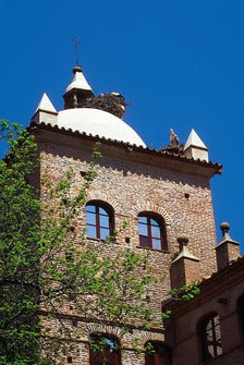 Architectural detail, Toledo-Moctezuma Palace, Cáceres, Extremadura, Spain, 2008.  Creator: LTL.