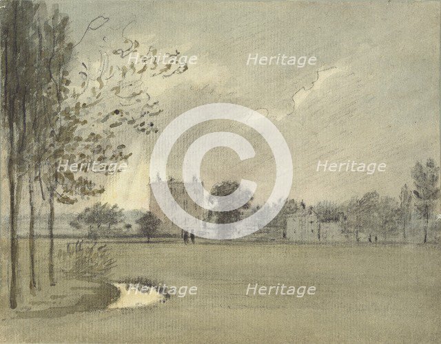 Christ Church Meadows, 6 May 1788. Artist: John Baptist Malchair.